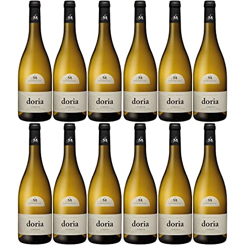 Marrenon Doria Blanc Luberon Weißwein Cuvée Wein trocken Frankreich I Visando Paket (12 Flaschen) von Marrenon