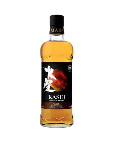 Mars Kasei | Blended Whisky | 700 ml | 40% Vol. | Blumiger Geschmack mit fruchtigen Aromen | Noten von Äpfeln, Trauben & Vanille | Milde Trinkstärke zum pur Genießen | Perfekt für Whisky-Einsteiger von Mars