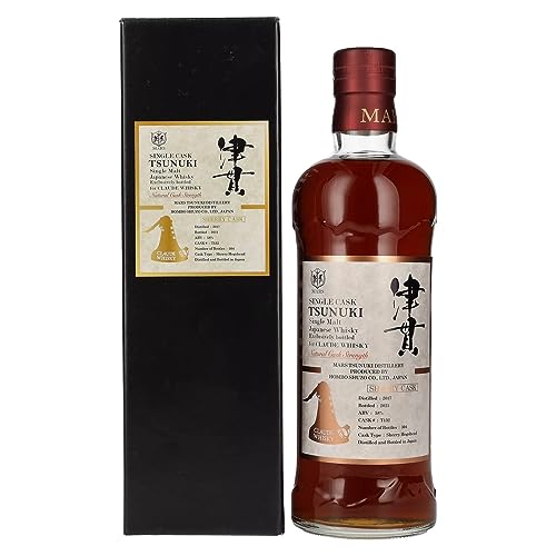 Mars TSUNUKI Single Cask Malt SHERRY CASK for Claude Whisky 2017 58Prozent Vol. 0,7l in Geschenkbox von Mars Whisky