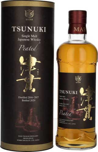 Mars TSUNUKI Single Malt Japanese Whisky PEATED 2016-2017 50% Vol. 0,7l in Geschenkbox von Mars Whisky