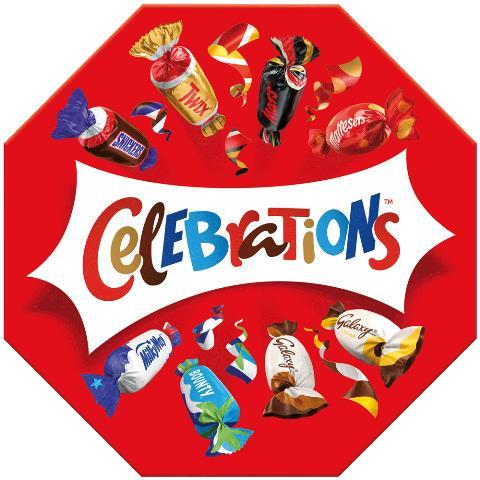 Celebrations Schokoladen-Mix von Mars