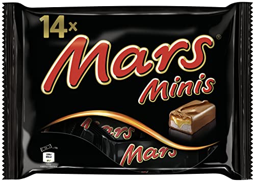 Mars Minis Schokoriegel, Schokolade mit Karamell, eine Packung (1 x 275 g) von Mars