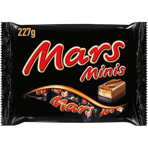 Mars Minis Schokoriegel, Karamell, 1 Packung (1x 227g) von Mars