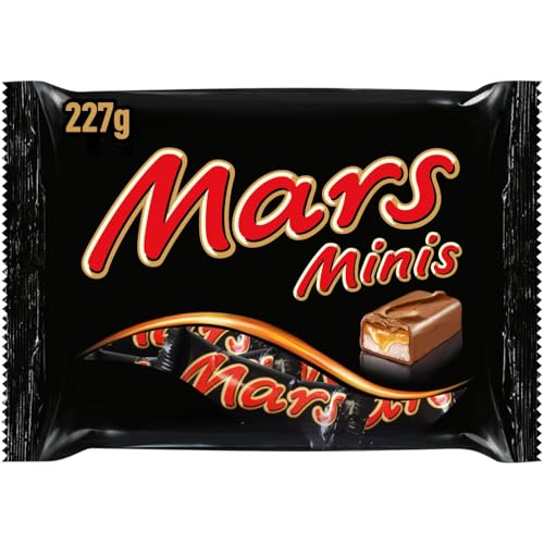 Mars Minis Schokoriegel, Karamell, 1 Packung (1x 227g) von Mars
