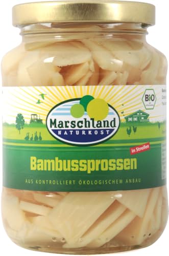 Marschland Naturkost Bio-Bambus in Scheiben Gl. MARSCHLAND (2 x 340 gr) von Marschland Naturkost