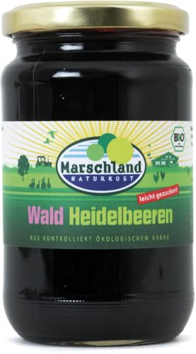 Marschland Naturkost Bio-Waldheidelbeeren Gl. MARSCHLAND (2 x 340 gr) von Marschland Naturkost