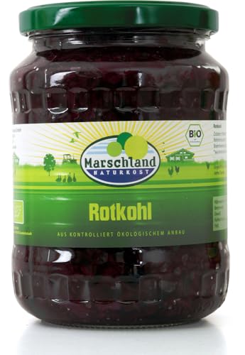 Marschland Naturkost Bioland Bio-Rotkohl Gl. MARSCHLAND (2 x 680 gr) von Marschland Naturkost