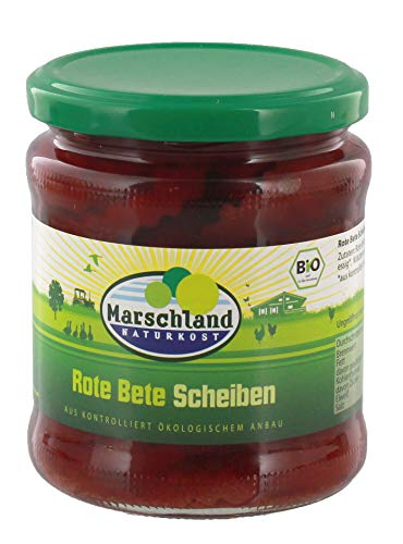 Marschland Naturkost - Rote Bete Scheiben Bio - 220/330g von Marschland Naturkost