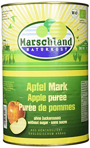 MARSCHLAND Apfelmark ungesüßt, 1er Pack (1 x 4.25 kg) von Marschland