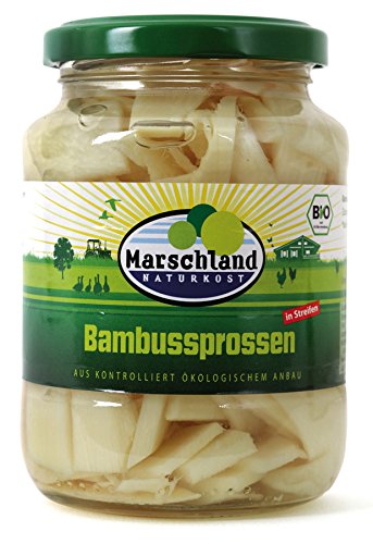 Marschland Bambussprossen im Glas (340 g) - Bio von Marschland