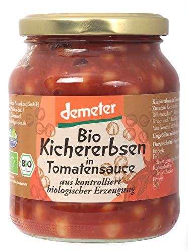 Marschland Bio-Kichererbsen mit Tomatensauce, 6 stück von Marschland