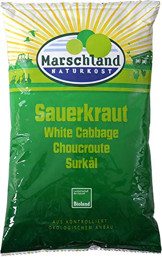 Marschland Bioland-Sauerkraut, Folien-Beutel, 20 stück von Marschland