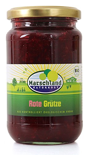 Marschland Rote Grütze, 3er Pack (3 x 370 g) von Marschland