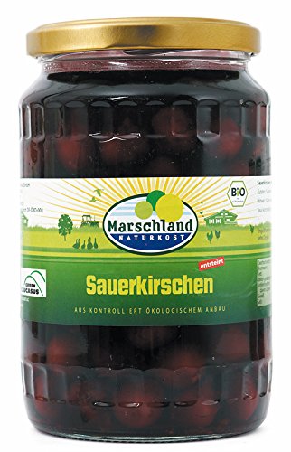 Marschland Sauerkirschen, 3er Pack (3 x 720 g) von Marschland