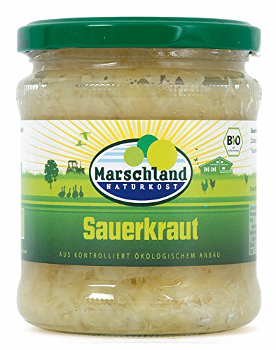 Marschland Sauerkraut, 6er Pack (6 x 370 g) von Marschland