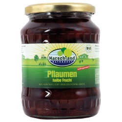 Pflaumen im Glas von Marschland