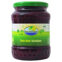 Rote Bete im Glas von Marschland