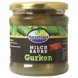 Salz-Dillgurken im Glas, milchsauer fermentiert Salz-Dillgurken im Glas, milchsauer fermentiert von Marschland