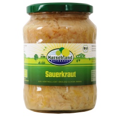 Sauerkraut im Glas von Marschland