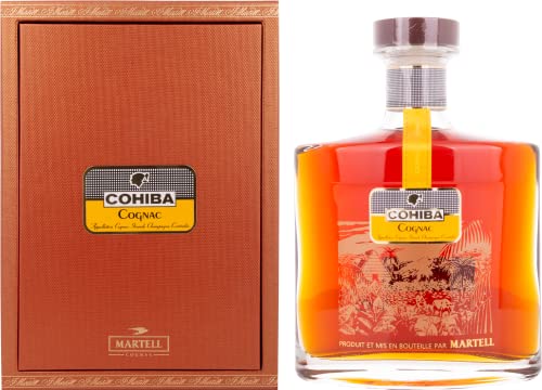 Martell Cohiba Grande Champagne mit Geschenkverpackung Cognac (1 x 0.7 l) von Martell