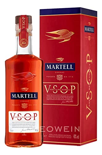 Martell VSOP Aged in Red Barrels + GP 0,7L (40%) von Martell