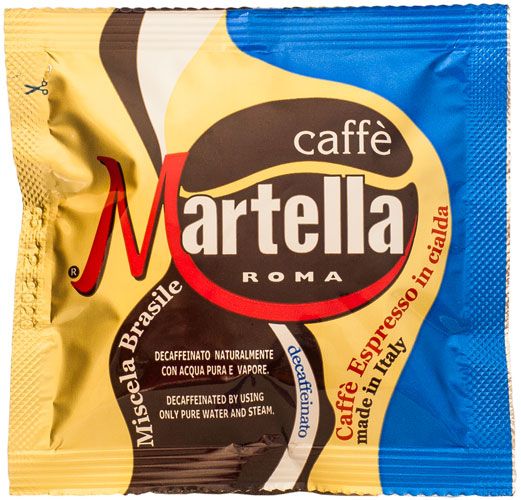 Martella Brasile Espresso Pads entkoffeiniert Martella Brasile Espresso Pads entkoffeiniert von Caffè Martella