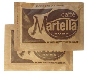 Martella brauner Zucker, ca. 150 Stück Martella brauner Zucker, ca. 150 Stück von Caffè Martella