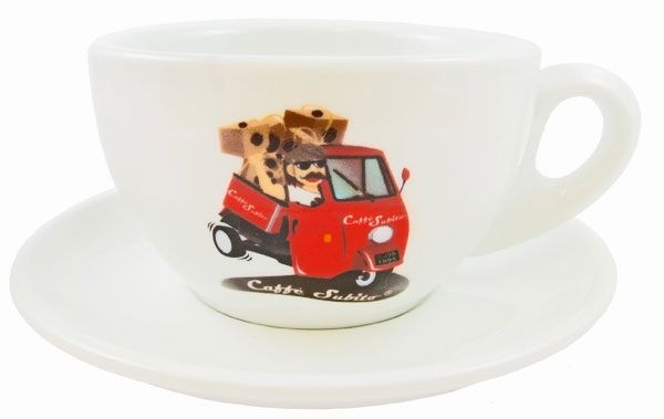 Martella Subito Milchkaffeetasse von Caffè Martella