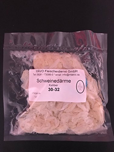 Schweinedarm 30/32 1A Qualität 15 Meter Bund von MÄVO