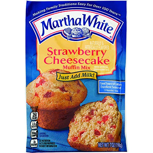 Martha White Muffin-Mix, Erdbeer-Käsekuchen, 200 ml Martha White Muffin-Mix, Erdbeer-Käsekuchen, 200 ml von Martha White