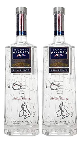 Martin Miller?s England Iceland Gin Set - 2x 0,7l = 1,4l (40% Vol) -[Enthält Sulfite] von Martin Miller’s-Martin Miller’s