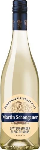 Martin Schongauer Spätburgunder Blanc de Noir Pinot 2018 trocken (1 x 0.75 l) von Martin Schongauer