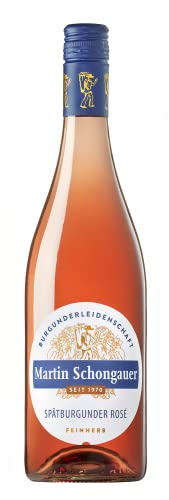 Martin Schongauer Spätburgunder Rosé Pinot Noir 2018 Feinherb (1 x 0.75 l) von Martin Schongauer