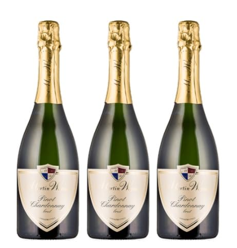 3x 0,75l - 2020er - Martin Waßmer - Pinot-Chardonnay-Sekt brut - Sekt Baden - Deutschland - Schaumwein brut 3x 0,75l - 2020er - Martin Waßmer - Pinot-Chardonnay-Sekt brut - Sekt Baden - Deutschland - Schaumwein brut von Martin Waßmer