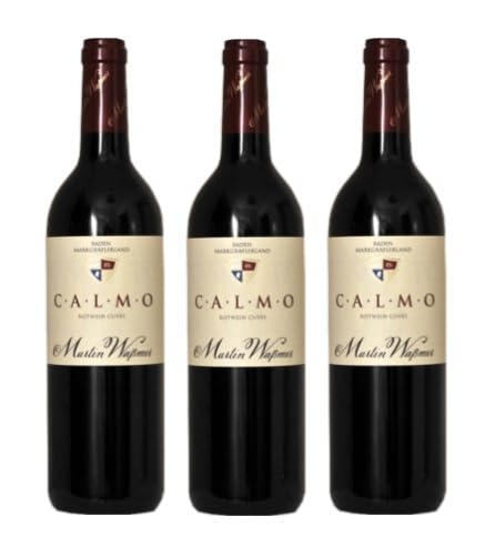 3x 0,75l - 2021er - Martin Waßmer - Calmo - Rotwein-Cuvée - Qualitätswein Baden - Deutschland - Rotwein trocken von Martin Waßmer