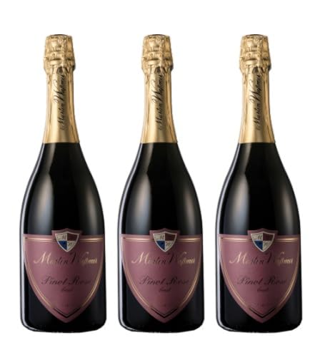 3x 0,75l - 2021er - Martin Waßmer - Pinot-Rosé-Sekt brut - Sekt Baden - Deutschland - Rosé-Schaumwein brut von Martin Waßmer