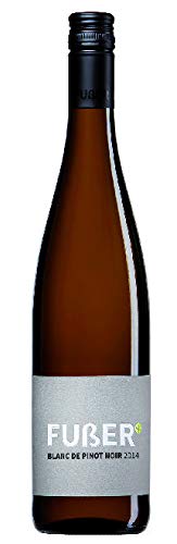 Blanc de Pinot Noir feinherb 2022 BIO (DE-ÖKO-039) von Martin & Georg Fußer (1x0,75l), trockener Weisswein aus der Pfalz von Martin & Georg Fußer