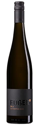 Ruppertsberger Reiterpfad Riesling No.1 tr. 2017 BIO (DE-ÖKO-039) von Martin & Georg Fußer (1x0,75l), trockener Weisswein aus der Pfalz von Martin & Georg Fußer