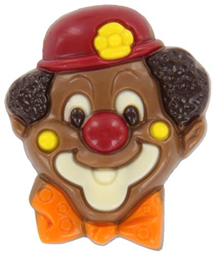 2,16 Kilo Milch Schokolade Farbige Clownsköpfe von Martinez
