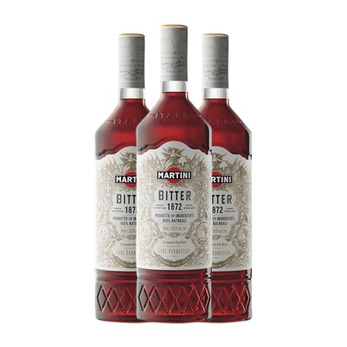 Wermut Martini Bitter Riserva Speciale Reserve 70 cl (Schachtel mit 3 Flaschen von 70 cl) von Martini & Rossi SpA