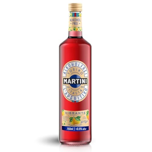 MARTINI Vibrante alkoholfreier Aperitif, angereichert mit hochwertigen Botanicals, 75cl / 750ml von Martini