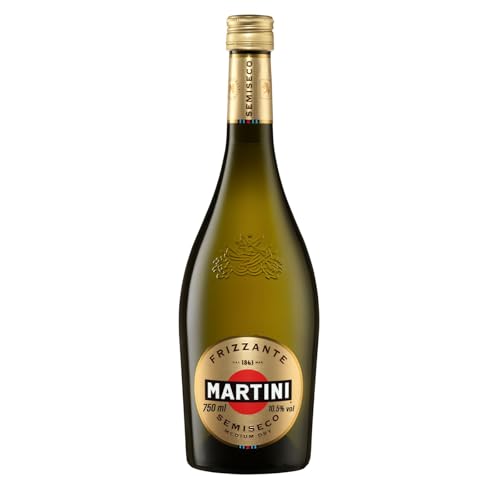 MARTINI Frizzante Semiseco, 10,5 Vol.-%, 75 cl / 750 ml, Premium-Perlwein mit lebendigem Charakter und ausgewogener Säure MARTINI Frizzante Semiseco, 10,5 Vol.-%, 75 cl / 750 ml, Premium-Perlwein mit lebendigem Charakter und ausgewogener Säure von Martini