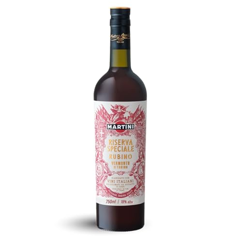 MARTINI Riserva Speciale Rubino, 18% vol., 75cl / 750ml, ein reichhaltiger, komplexer Wermut aus Turin, süßer Wermut mit handerlesenen Botanicals von Martini