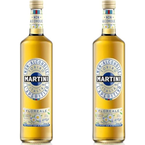 Martini alkoholfrei Floreale Aperitif (1 x 0,75 l) (Packung mit 2) von Martini