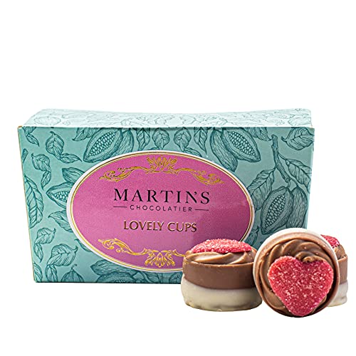 Martin's Chocolatier Schokoladen-Ballon, 200 g, schöne Tassen, handgefertigte Schokoladen-Geschenkbox von Martins Chocolatier