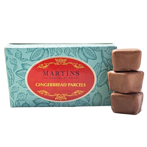 Martin's Chocolatier Schokoladen-Ballondose, 200 g, Lebkuchenform, handgefertigt, Schokoladen-Geschenkbox von Martins Chocolatier