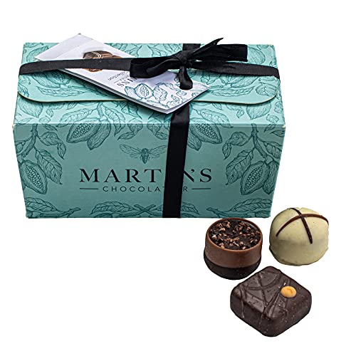 Martin's Chocolatier Schokoladen-Ballondose | Classic Collection (groß – 413 g) | handgefertigte Schokolade Geschenkbox von Martins Chocolatier