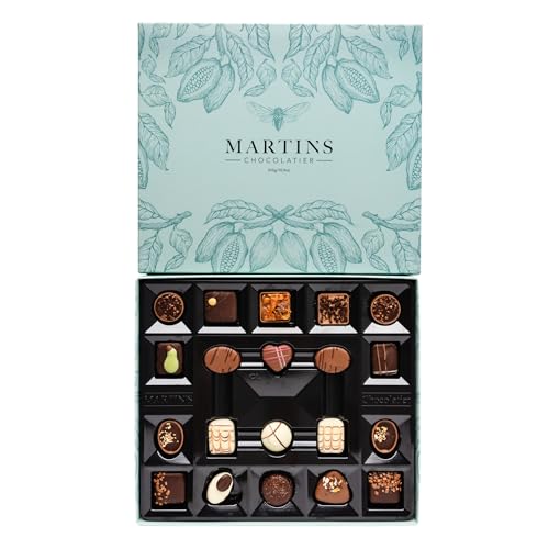 Martin's Chocolatier Chocolate Ballotin Classic Collection (310 g), handgefertigte Schokoladen-Geschenkbox von Martins Chocolatier