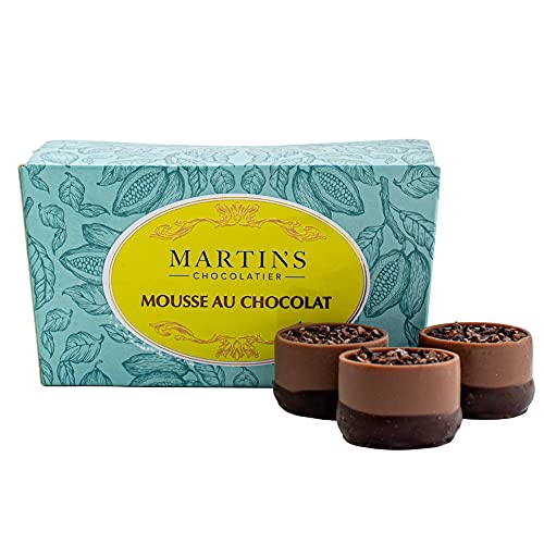 Martin's Chocolatier Schokoladen-Ballon, 200 g, Mousse au Chocolat, handgefertigte Schokoladen-Geschenkbox von Martins Chocolatier