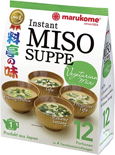 MARUKOME Miso-Suppenpaste, Vegetarisch, dunkel, Ryotei No Aji - 1 x 224,55 g MARUKOME Miso-Suppenpaste, Vegetarisch, dunkel, Ryotei No Aji - 1 x 224,55 g von Marukome